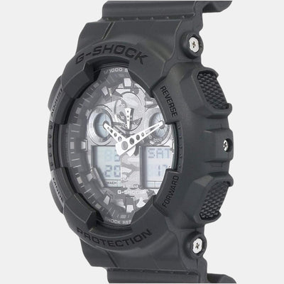 G-Shock Men Quartz Black Dial Analog-Digital Resin Watch G521
