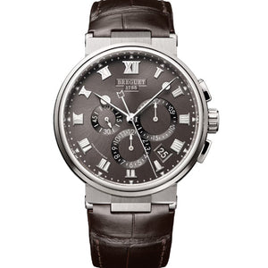 Breguet Marine Chronograph 5527 Slate Dial Men 42.3mm G5527TIG29WV