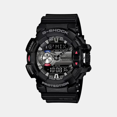 G-Shock Men Quartz Black Dial Analog-Digital Resin Watch G556
