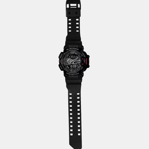 G-Shock Men Quartz Black Dial Analog-Digital Resin Watch G566