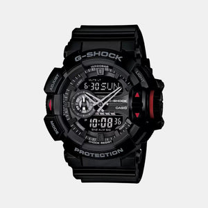 G-Shock Men Quartz Black Dial Analog-Digital Resin Watch G566
