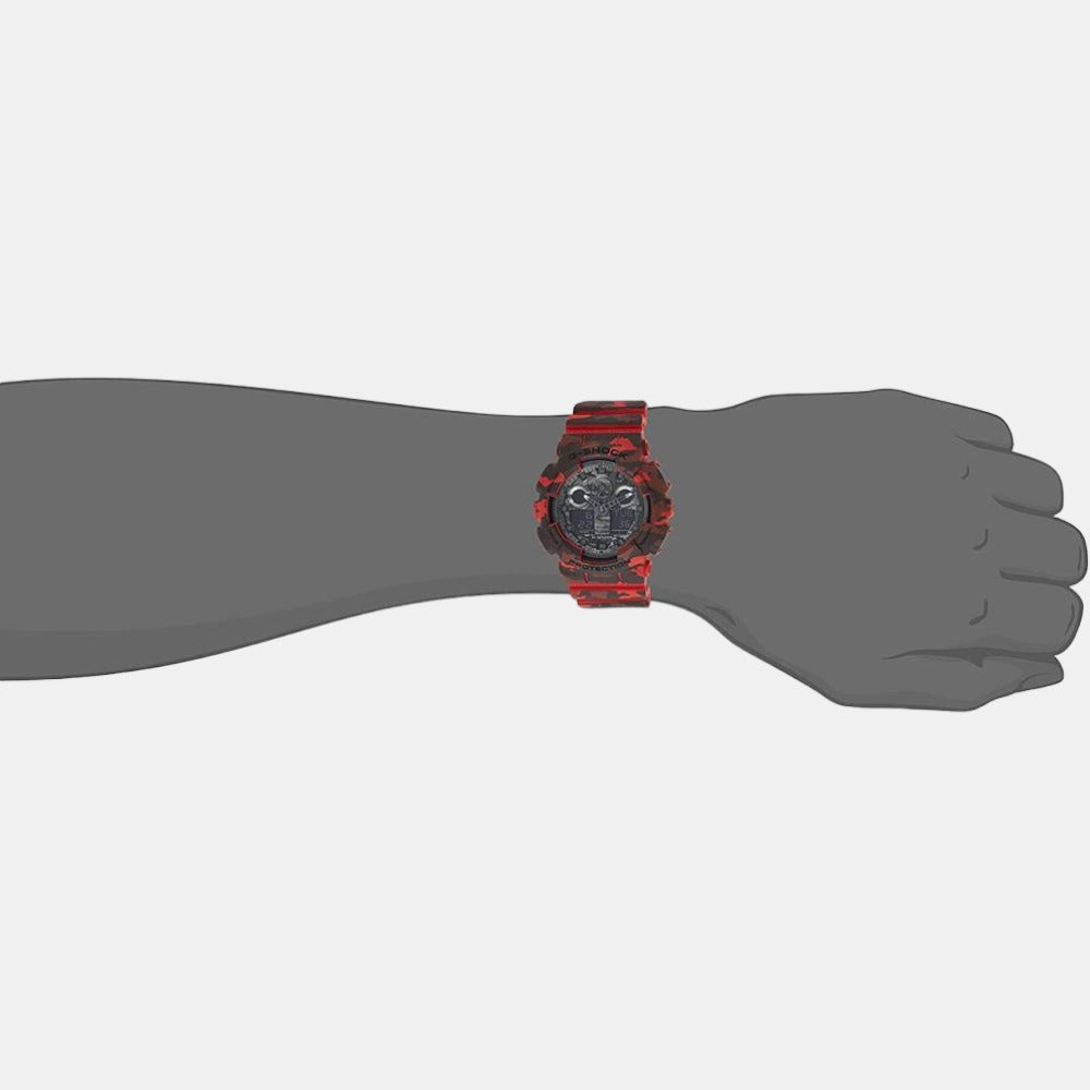 G-Shock Men Quartz Black Dial Analog-Digital Resin Watch G579