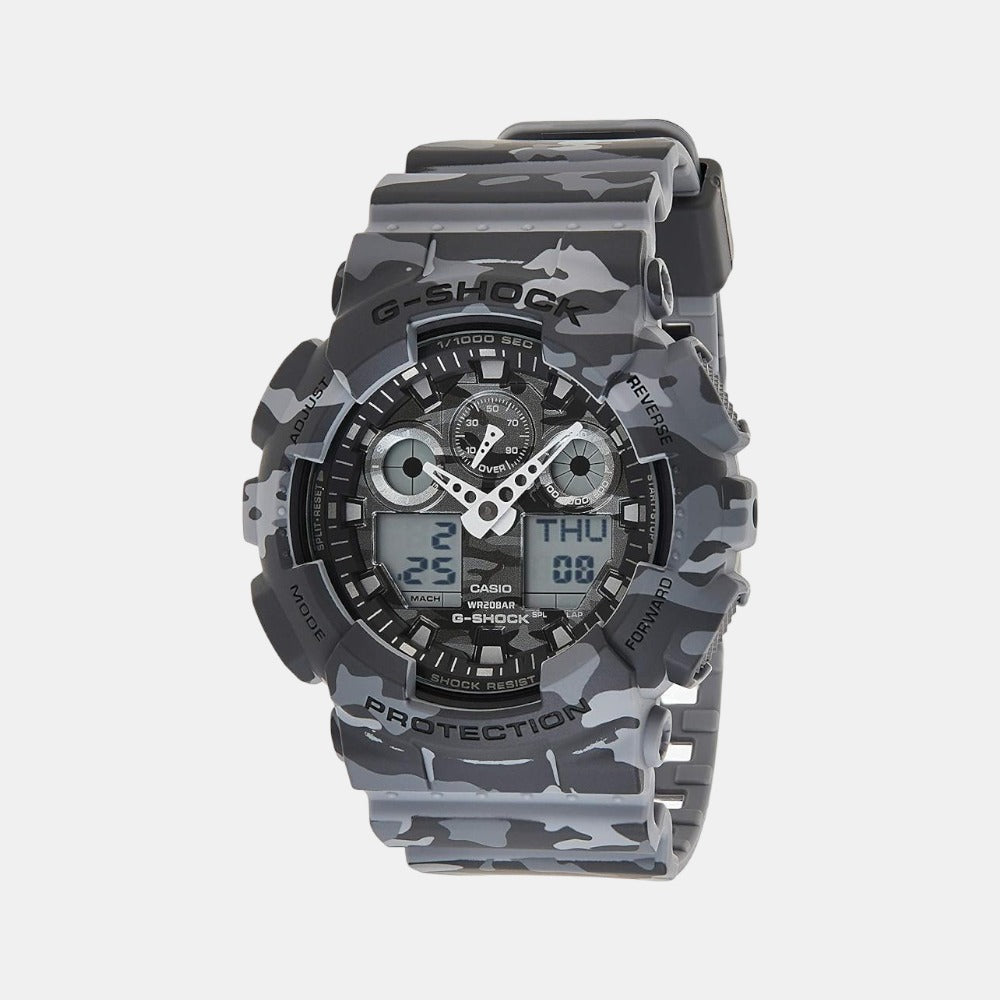G-Shock Men Quartz Black Dial Analog-Digital Resin Watch G581