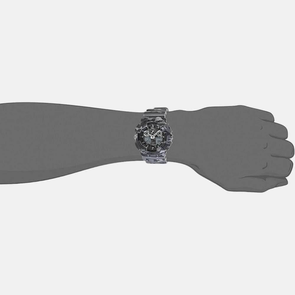 G-Shock Men Quartz Black Dial Analog-Digital Resin Watch G581