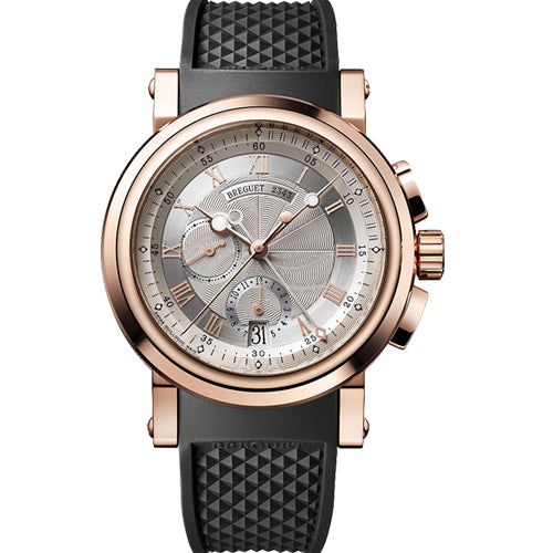 Breguet Marine Silver Dial Men 42 mm