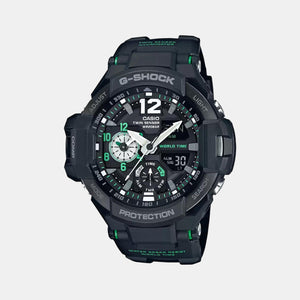 G-Shock Men Quartz Black Dial Analog-Digital Resin Watch G595