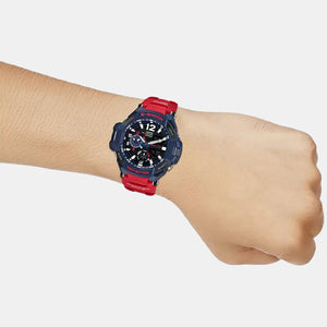 G-Shock Men Quartz Black Dial Analog-Digital Resin Watch G597