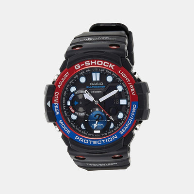 G-Shock Men Quartz Black Dial Analog-Digital Resin Watch G605