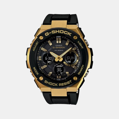 G-Shock Men Quartz Black Dial Analog-Digital Resin Watch G608