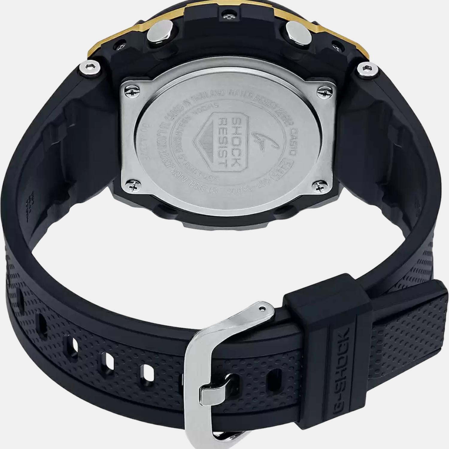 G-Shock Men Quartz Black Dial Analog-Digital Resin Watch G608