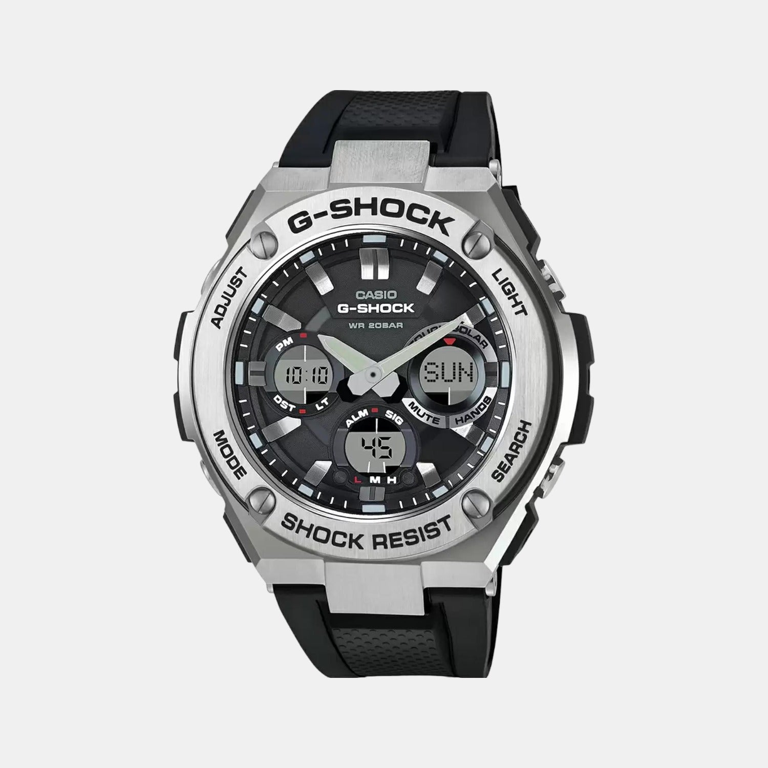 G-Shock Men Quartz Black Dial Analog-Digital Resin Watch G609