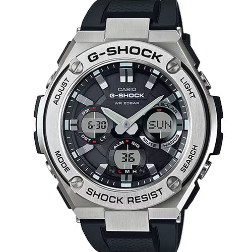 Casio G-Shock G-STEEL GST-S110 Series Black Dial Men 52.4mm G609 GST-S110-1A