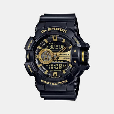 G-Shock Men Quartz Black Dial Analog-Digital Resin Watch G651