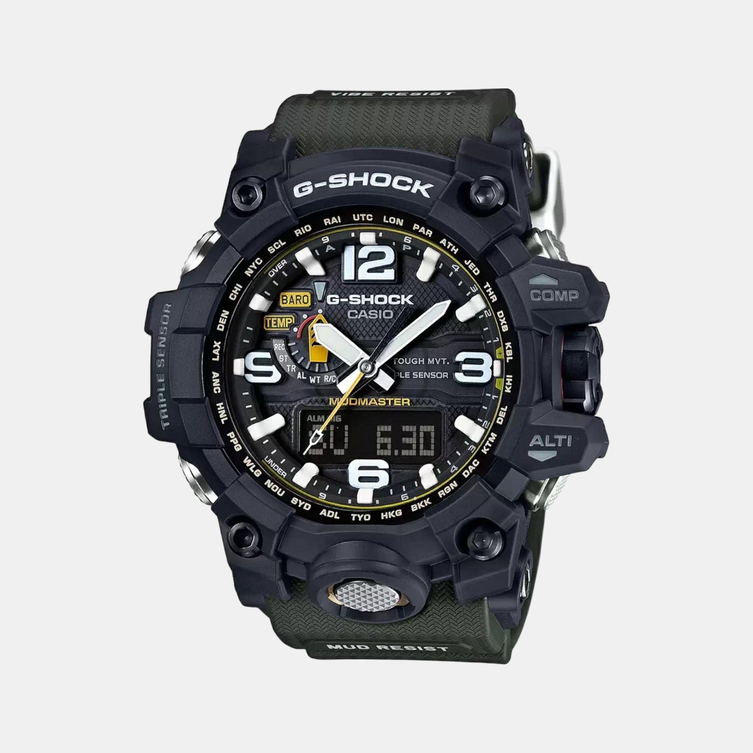 G-Shock Men Quartz Black Dial Analog-Digital Resin Watch G652