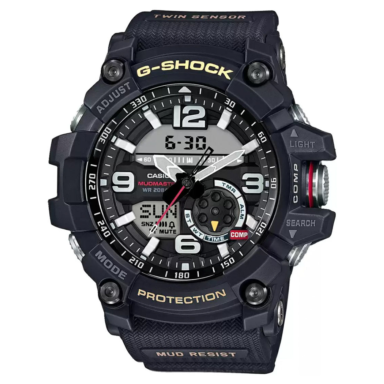 Casio G-Shock Black Dial Men 55.3mm