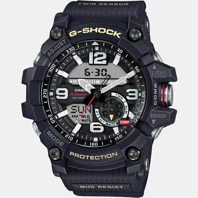 G-Shock Men Quartz Black Dial Analog-Digital Resin Watch G660