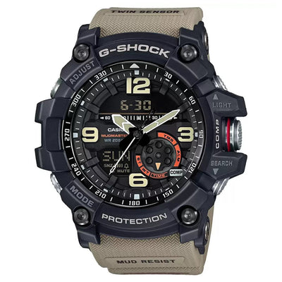 Casio G-Shock Black Dial Men 55.3mm