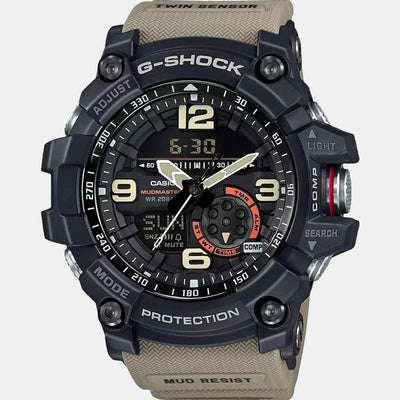 G-Shock Men Quartz Black Dial Analog-Digital Resin Watch G661