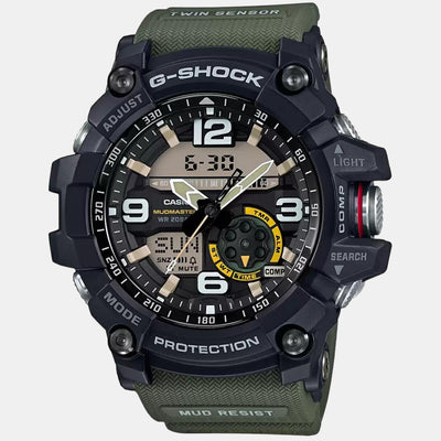 G-Shock Men Quartz Black Dial Analog-Digital Resin Watch G662