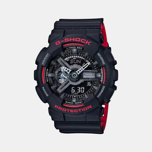 G-Shock Men Quartz Black Dial Analog-Digital Resin Watch G700