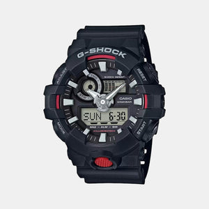 G-Shock Men Quartz Black Dial Analog-Digital Resin Watch G714