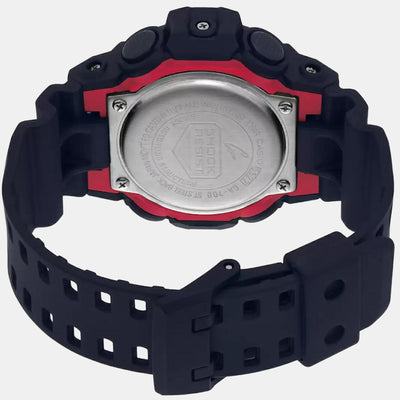 G-Shock Men Quartz Black Dial Analog-Digital Resin Watch G714