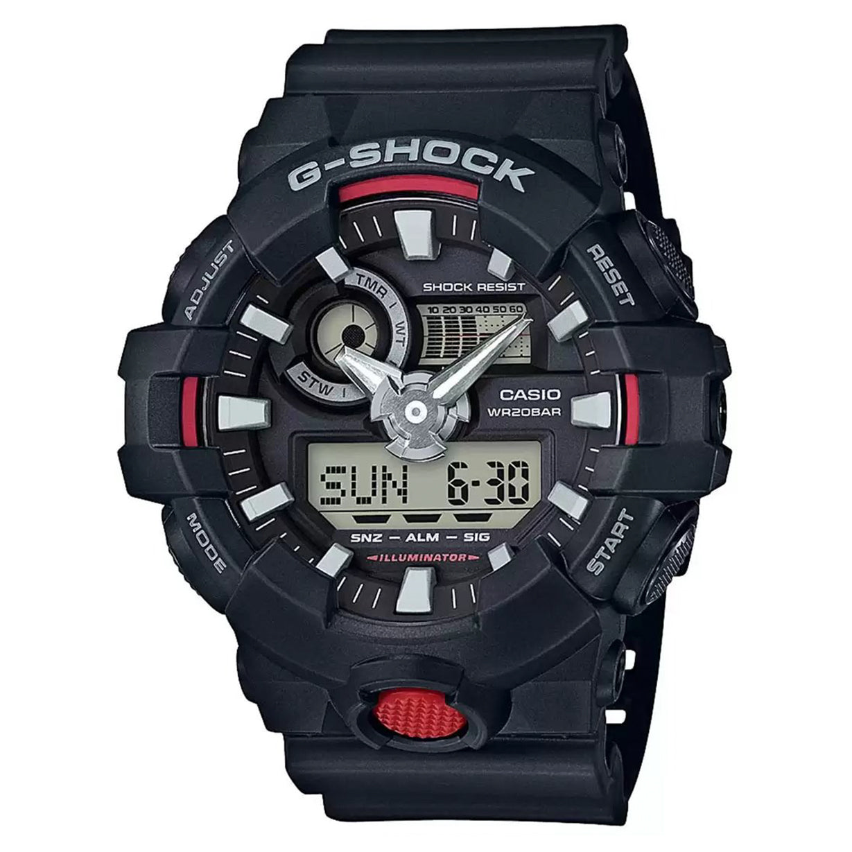 Casio G-Shock Black Dial Men 48.9mm