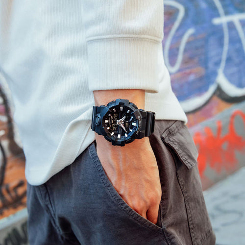 Casio G-Shock Black Dial Men 53.4mm G715 GA-700-1B
