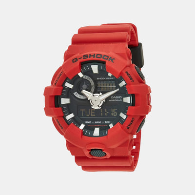 G-Shock Men Quartz Black Dial Analog-Digital Resin Watch G716