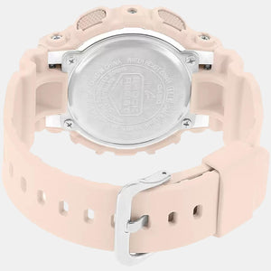 G-Shock Women Quartz Silver Dial Analog-Digital Resin Watch G732