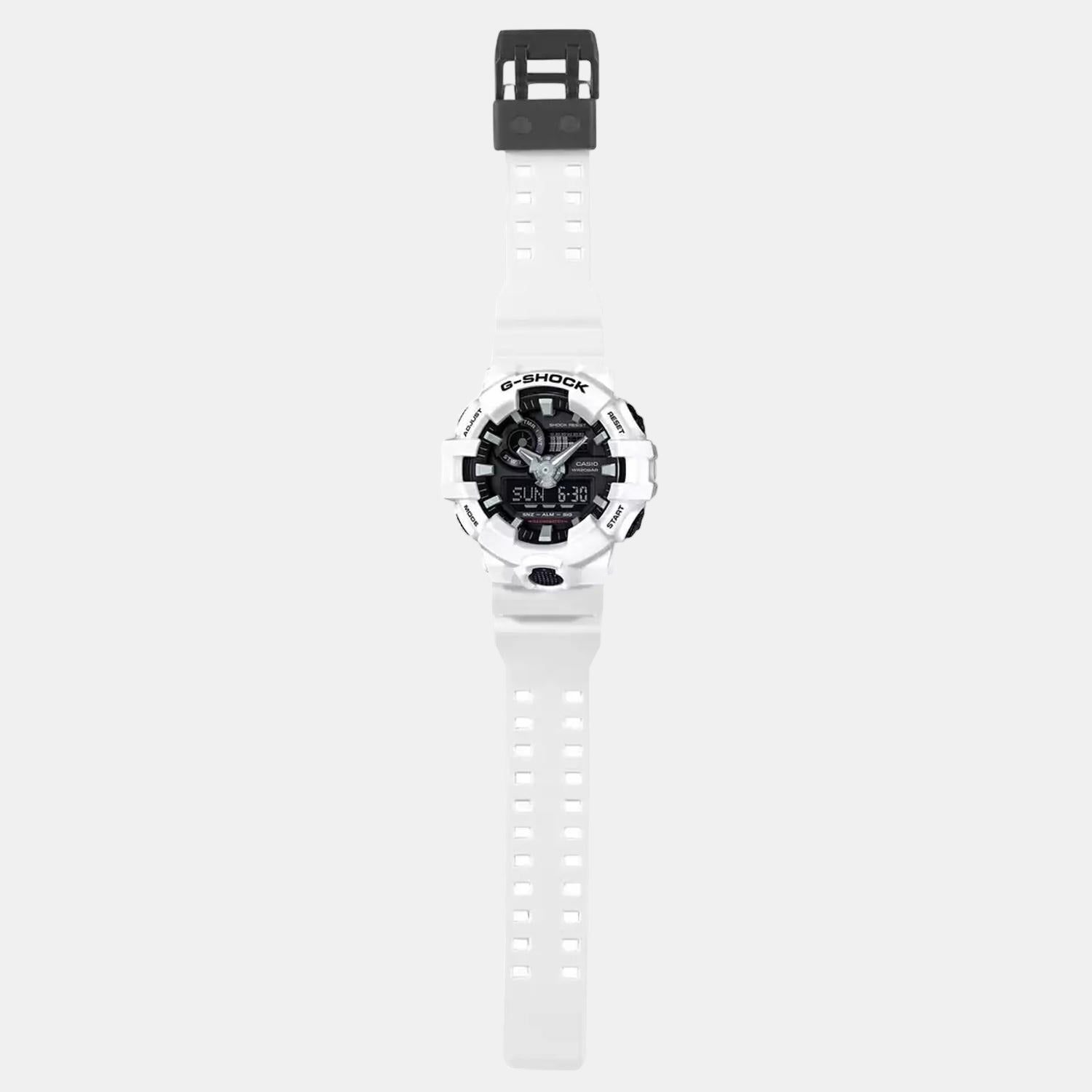 G-Shock Men Quartz Black Dial Analog-Digital Resin Watch G742