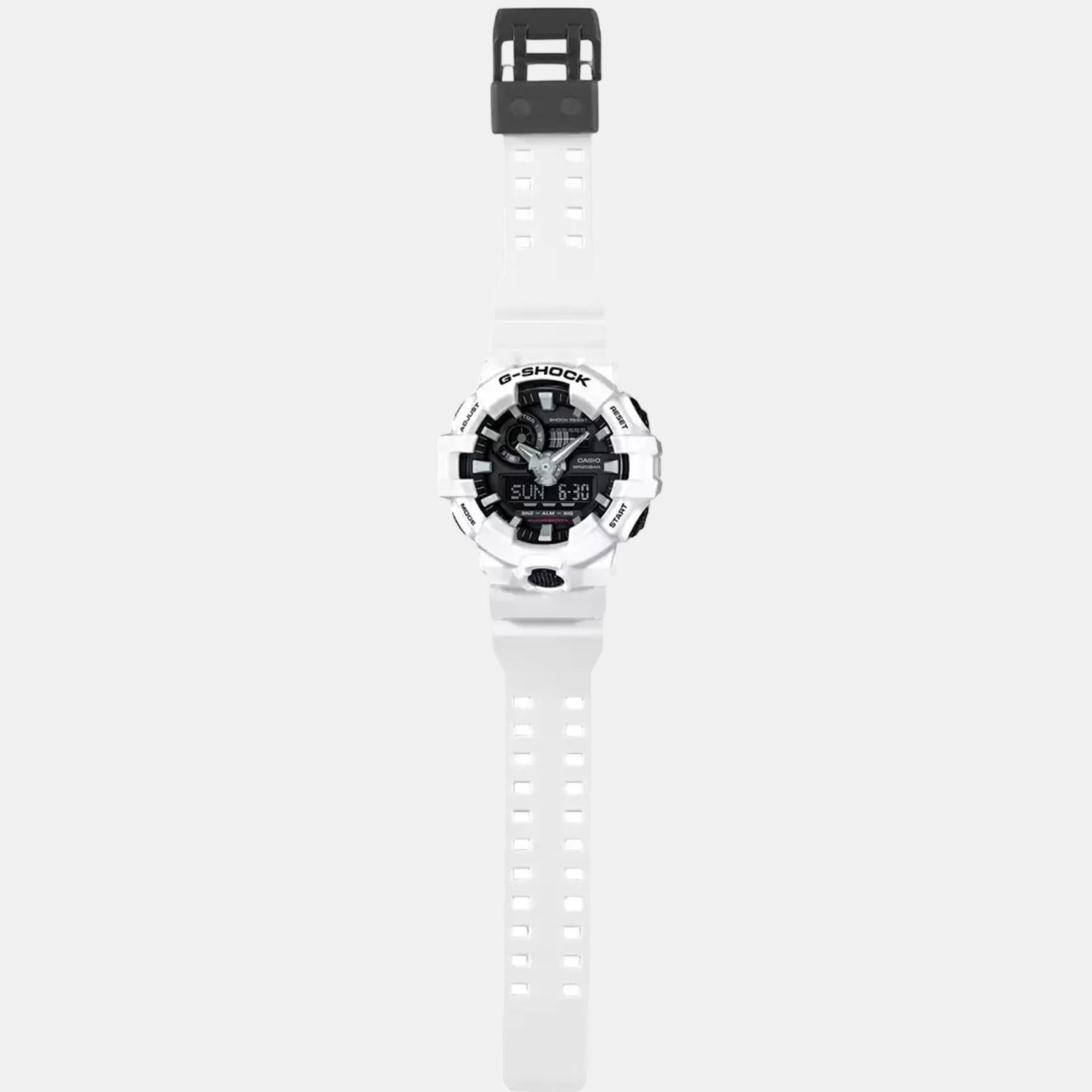 G-Shock Men Quartz Black Dial Analog-Digital Resin Watch G742