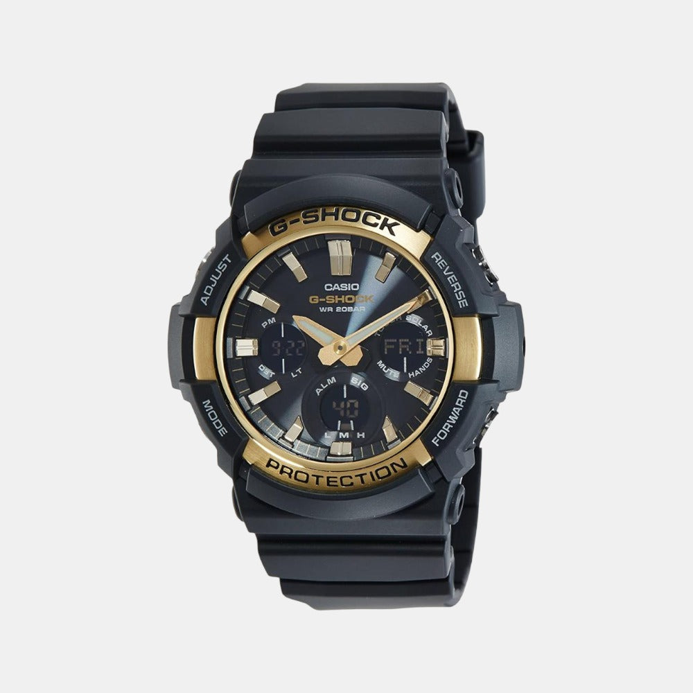 G-Shock Men Quartz Black Dial Analog-Digital Resin Watch G773