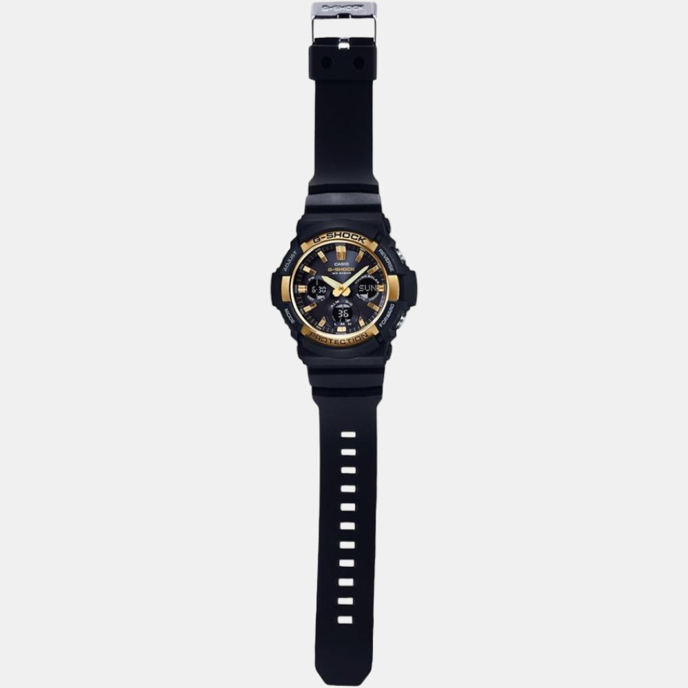 G-Shock Men Quartz Black Dial Analog-Digital Resin Watch G773