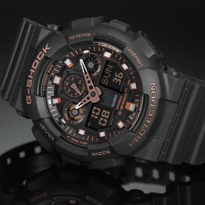 Casio G-Shock GA-100 Series Black Dial Men 51.2mm G779 GA-100GBX-1A4
