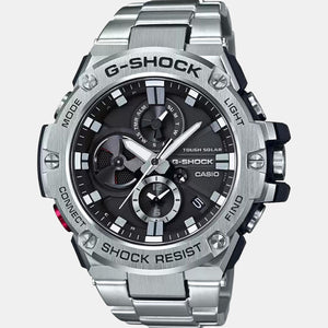 G-Shock Men Quartz Black Dial Analog Stainless Steel Watch G790