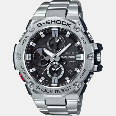 G-Shock Men Quartz Black Dial Analog Stainless Steel Watch G790