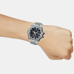 G-Shock Men Quartz Black Dial Analog Stainless Steel Watch G790