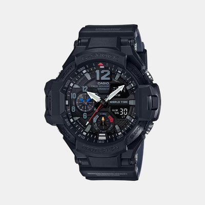 G-Shock Men Quartz Black Dial Analog-Digital Resin Watch G815