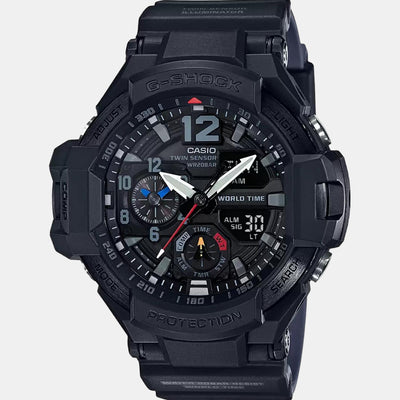 G-Shock Men Quartz Black Dial Analog-Digital Resin Watch G815