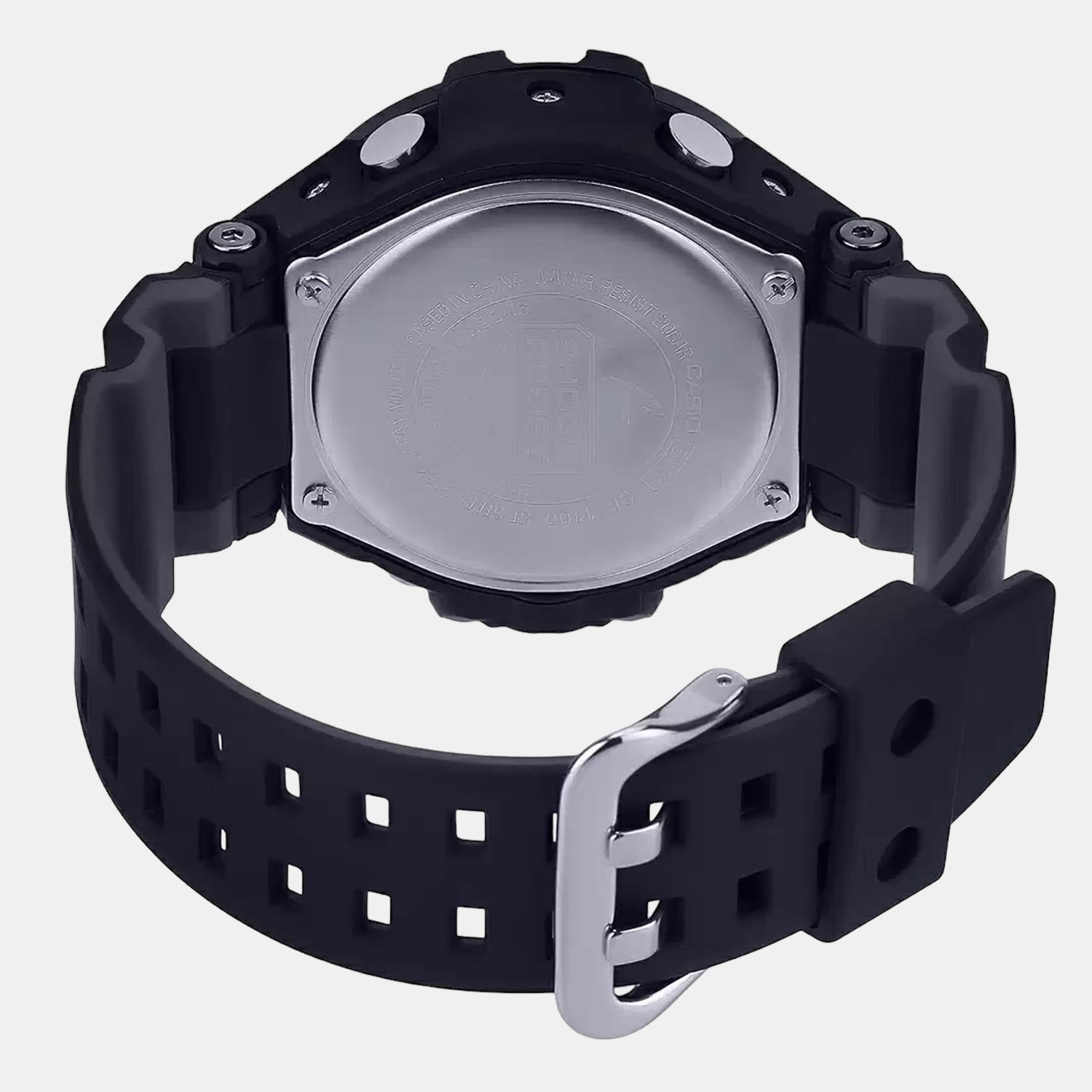 G-Shock Men Quartz Black Dial Analog-Digital Resin Watch G815