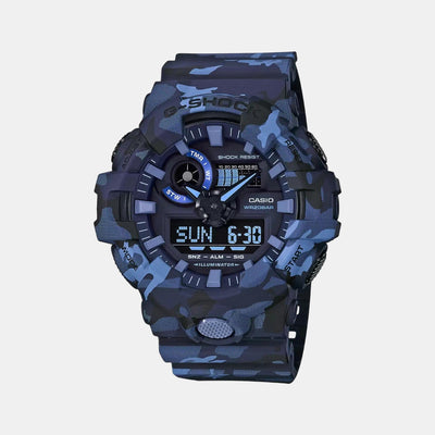 G-Shock Men Quartz Black Dial Analog-Digital Resin Watch G823