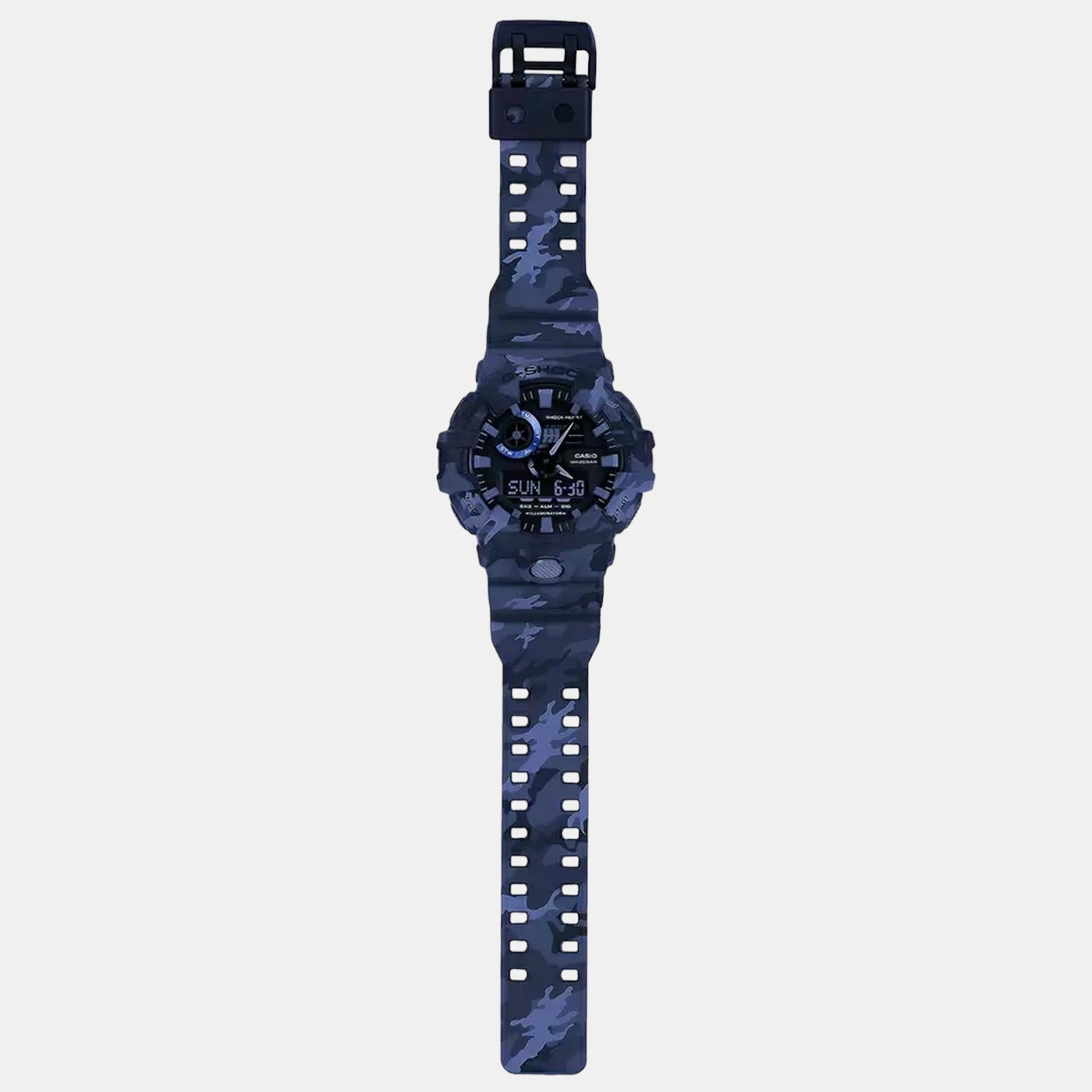 G-Shock Men Quartz Black Dial Analog-Digital Resin Watch G823