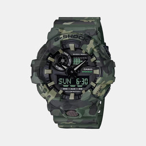 G-Shock Men Quartz Grey Dial Analog-Digital Resin Watch G824