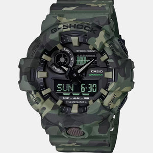 G-Shock Men Quartz Grey Dial Analog-Digital Resin Watch G824