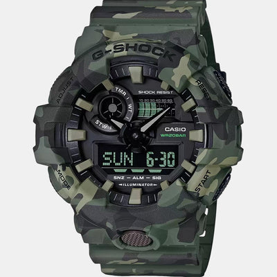 G-Shock Men Quartz Grey Dial Analog-Digital Resin Watch G824