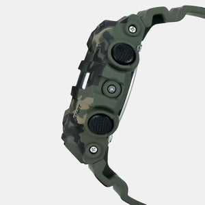 G-Shock Men Quartz Grey Dial Analog-Digital Resin Watch G824