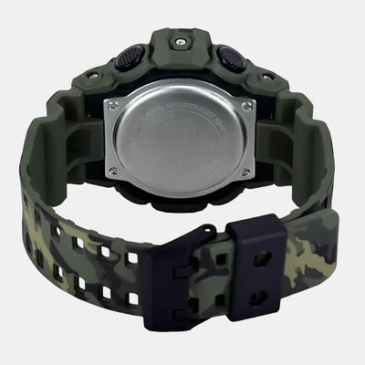G-Shock Men Quartz Grey Dial Analog-Digital Resin Watch G824