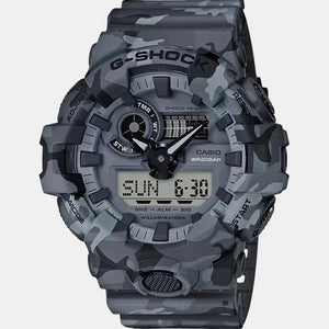 G-Shock Men Quartz Grey Dial Analog-Digital Resin Watch G825