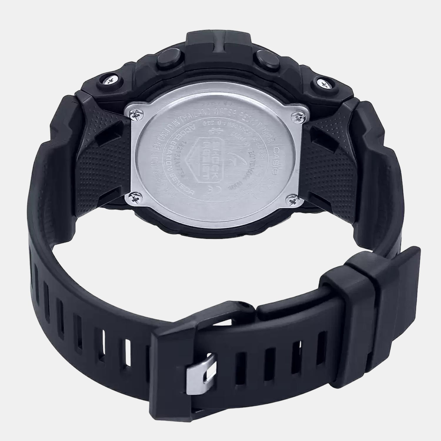 G-Shock Men Quartz Black Dial Analog-Digital Resin Watch G827